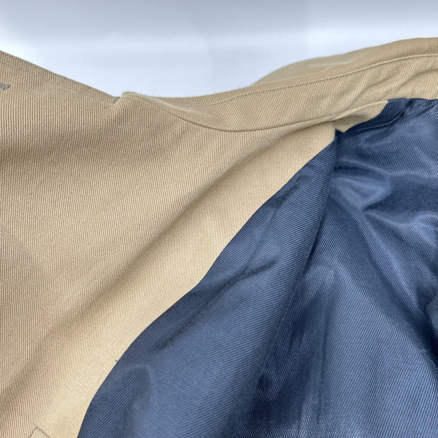 Dior Homme Beige Era Trench Coat 44 — view 8