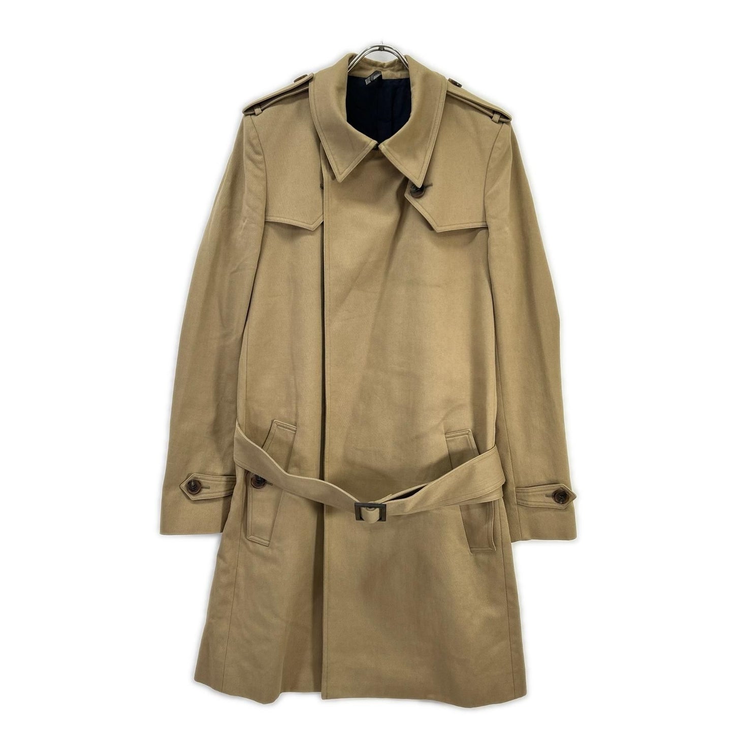 Dior Homme Beige Era Trench Coat 44