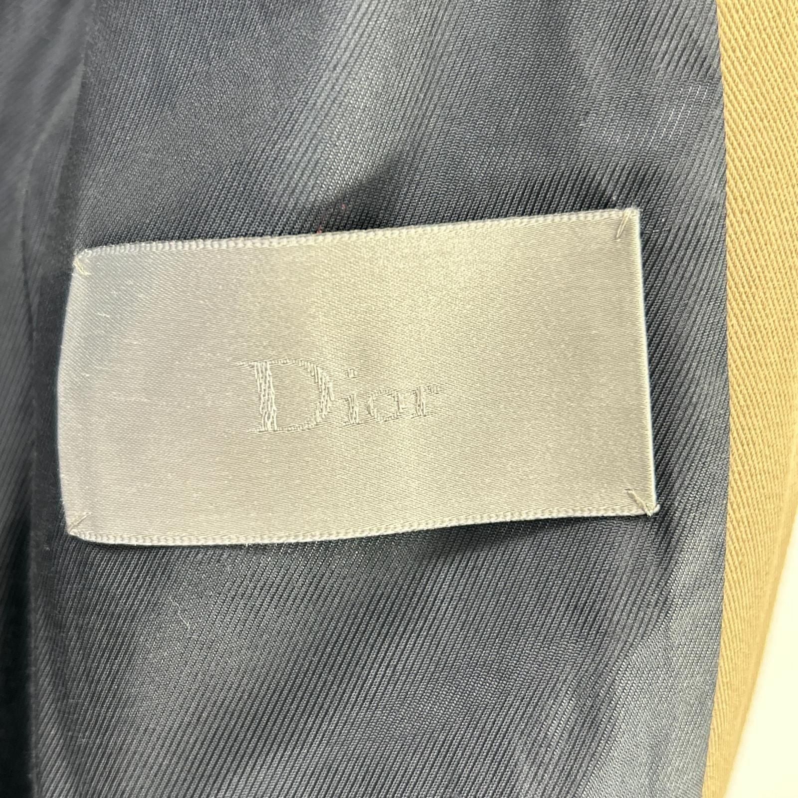 Dior Homme Beige Era Trench Coat 44 — view 4
