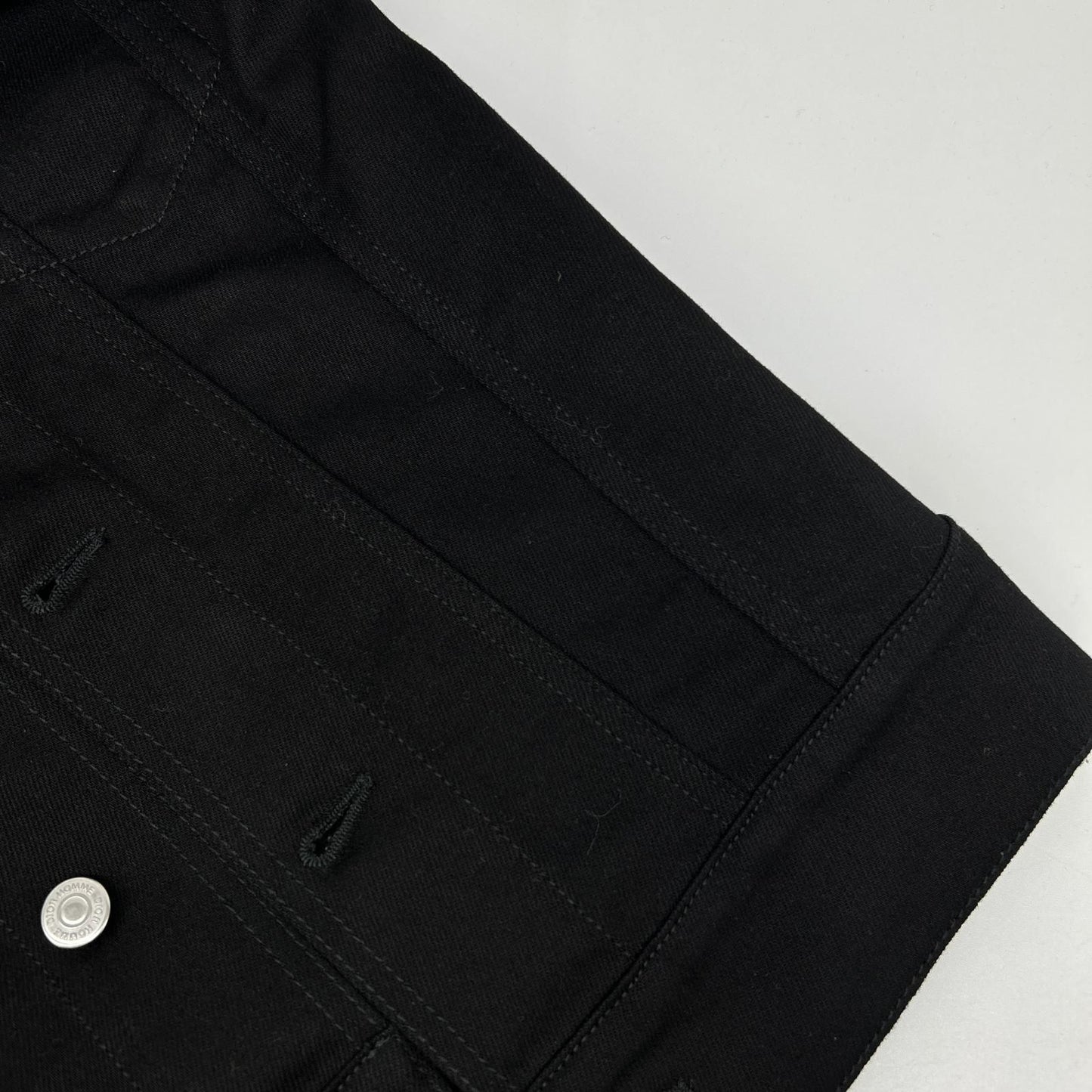 Dior Homme Black Fleece Color Denim Jacket 44 — view 9