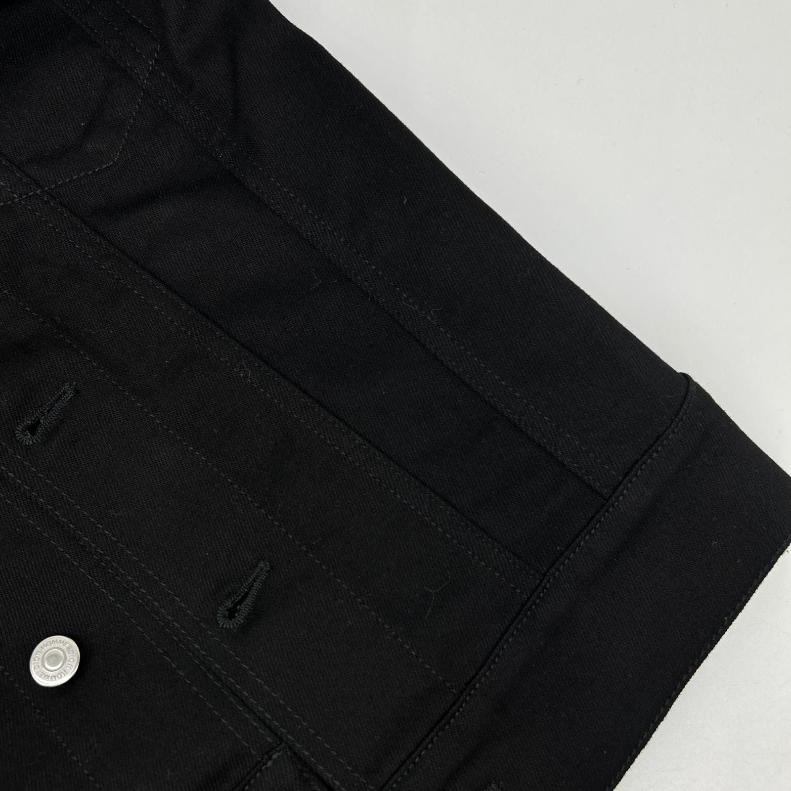 Dior Homme Black Fleece Color Denim Jacket 44 — view 9
