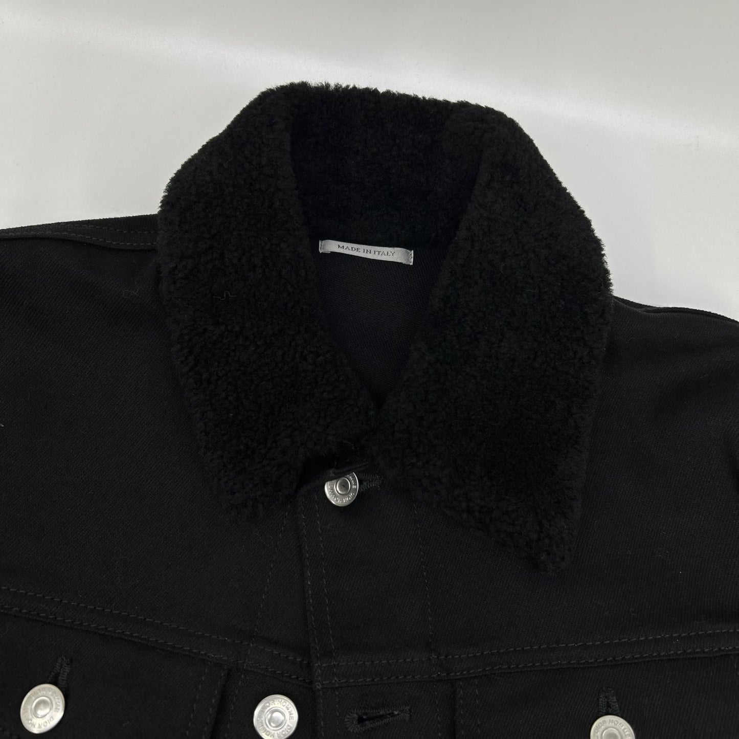 Dior Homme Black Fleece Color Denim Jacket 44 — view 7