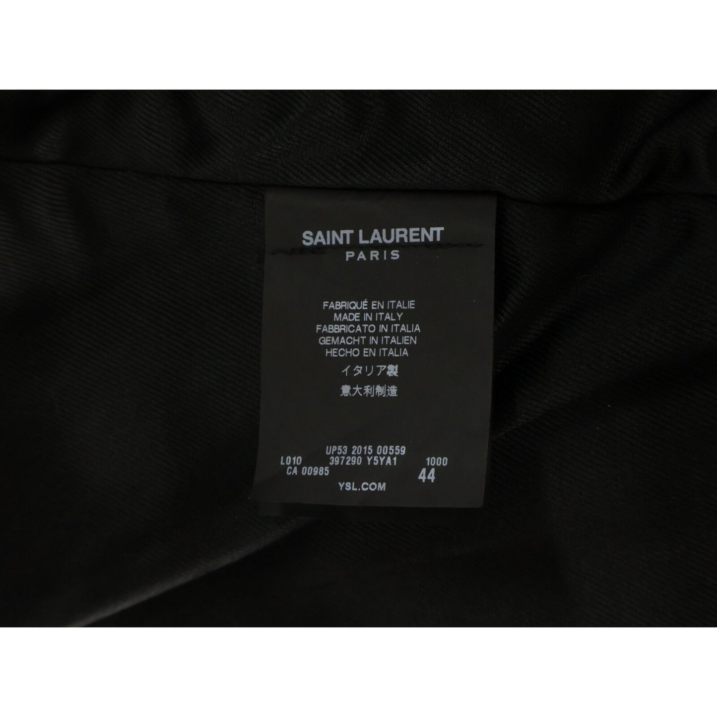 Saint Laurent Paris Sao Paulo Lampari Eddie Era Lambskin Classic Mo Ta Cycle — view 6