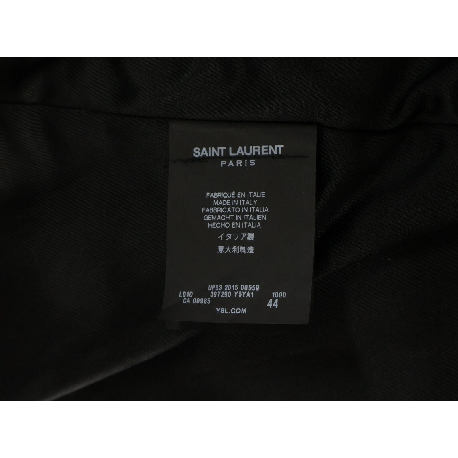 Saint Laurent Paris Sao Paulo Lampari Eddie Era Lambskin Classic Mo Ta Cycle — view 6