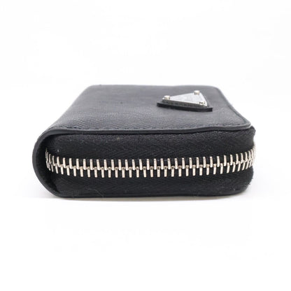 Prada 2 Triangle Coin Purse Black — view 6