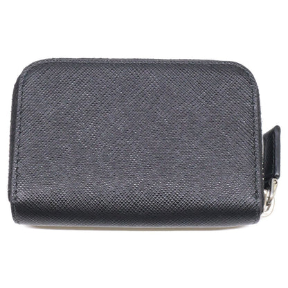 Prada 2 Triangle Coin Purse Black — view 7