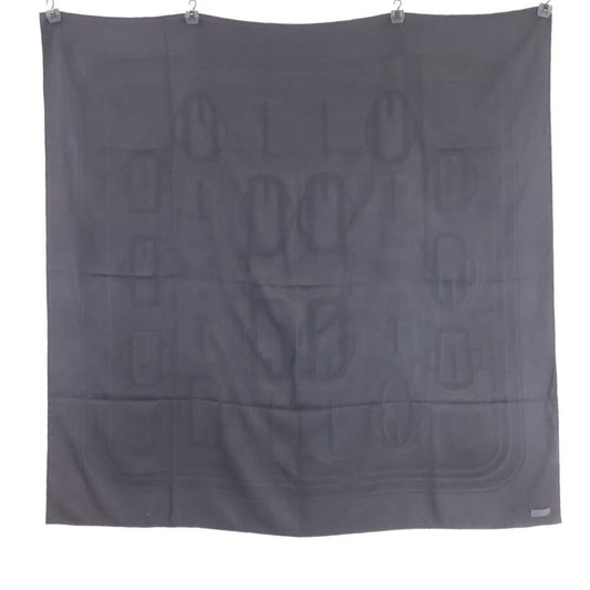 Hermes Bouclerie Moderne Modern Buckle Cashmere Silk Carre Scarf