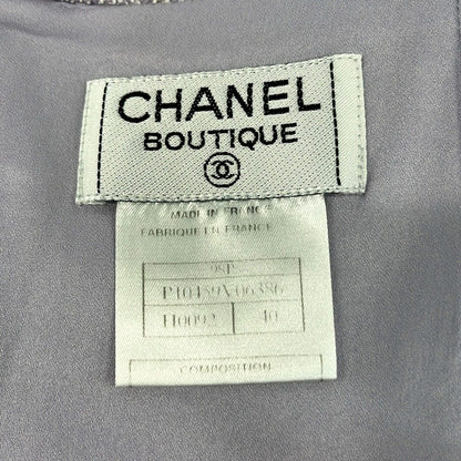 Chanel Skirt Suit Light Purple White — view 5