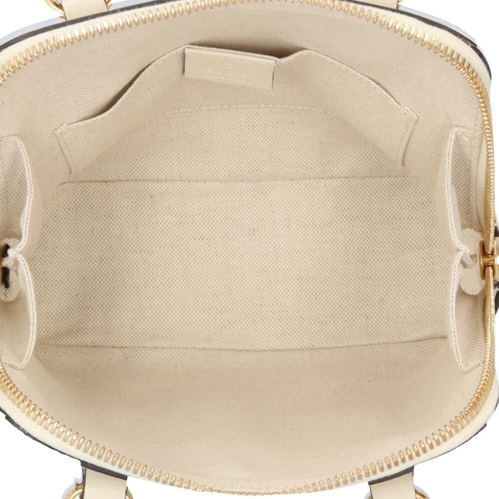 Gucci Horsebit 1955 Shoulder Bag Leather White — view 6