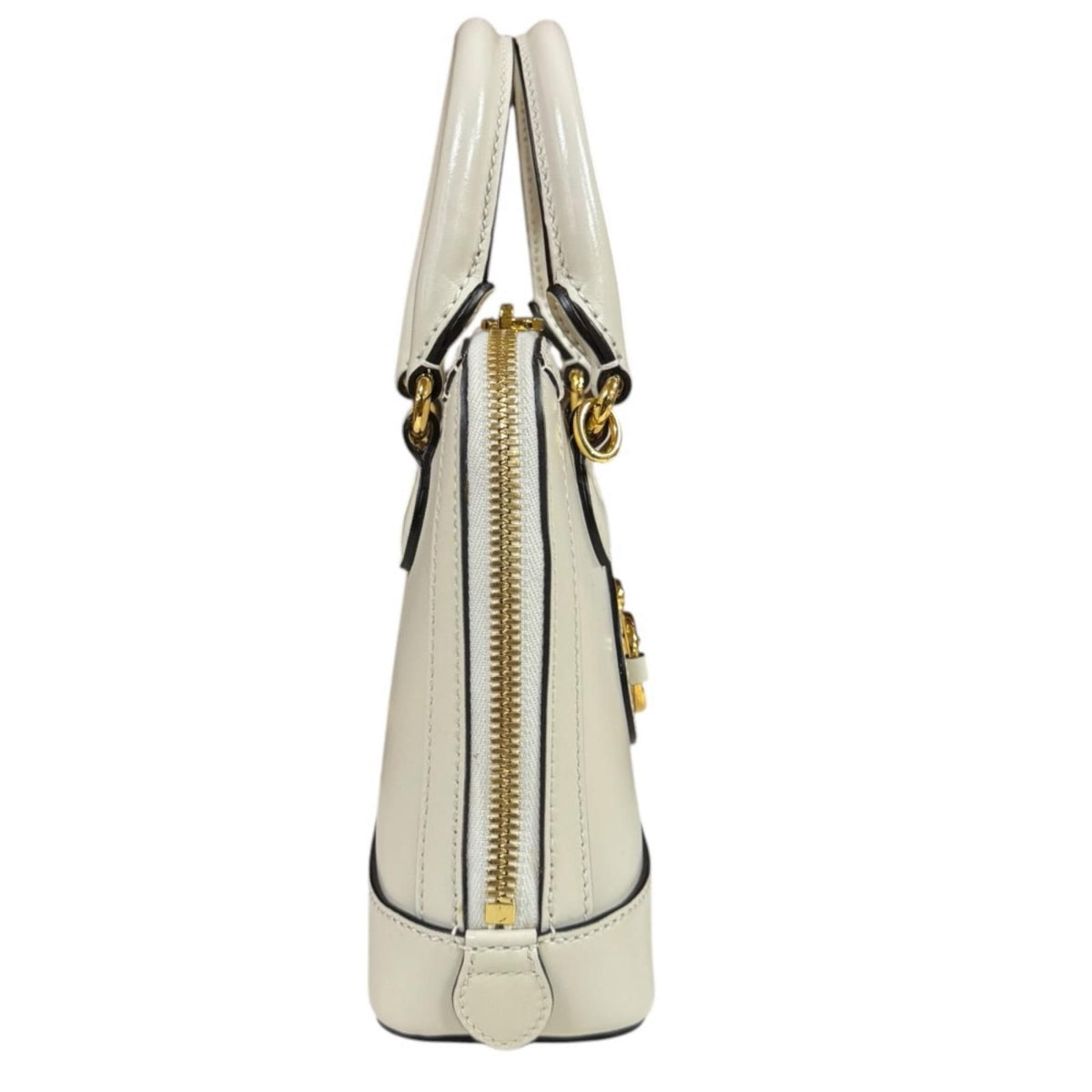 Gucci Horsebit 1955 Shoulder Bag Leather White — view 4