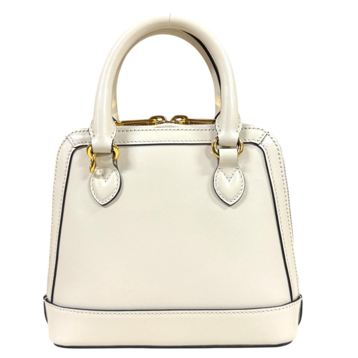 Gucci Horsebit 1955 Shoulder Bag Leather White — view 3