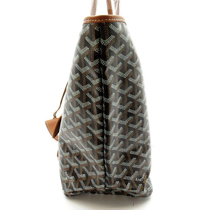 Goyard Saint Louis PM Leather Tote Brown — view 3