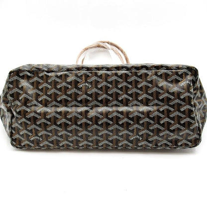 Goyard Saint Louis PM Leather Tote Brown — view 6
