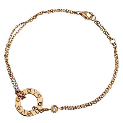 Cartier Lovesa Kuru Bracelet 18K Gold 18K Pink Diamond