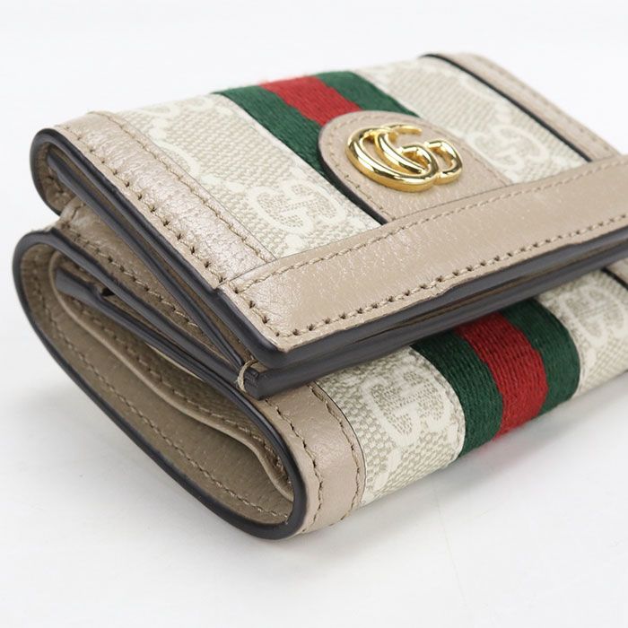Gucci Ophidia Trifold Wallet GG Supreme — view 7