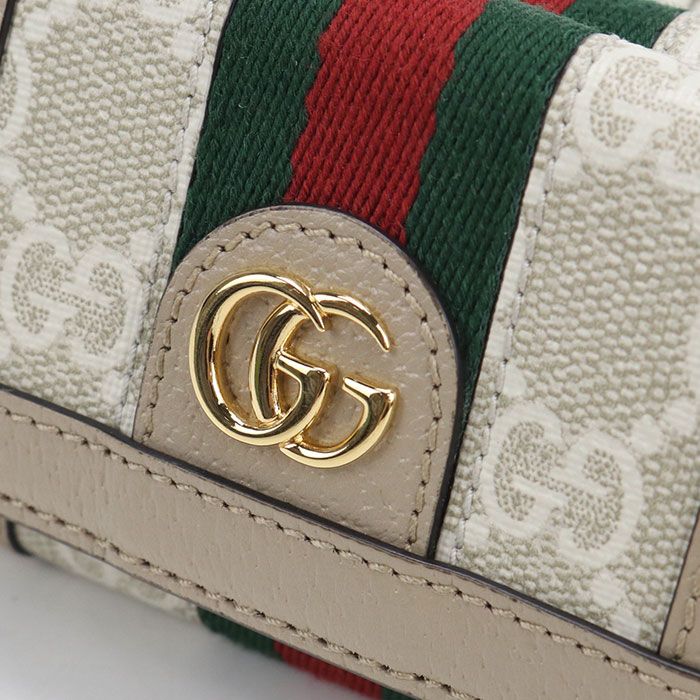 Gucci Ophidia Trifold Wallet GG Supreme — view 5