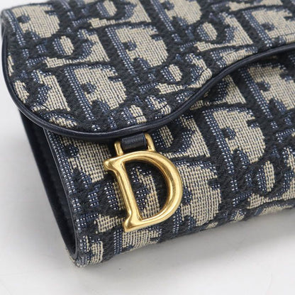 Dior Wallet Saddle Tri Fold Wallet Dior Oblique — view 7