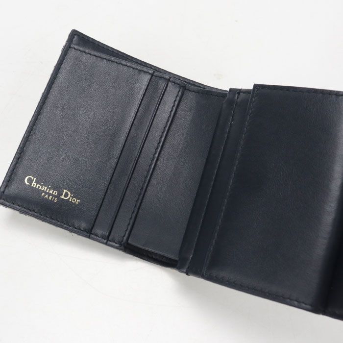 Dior Wallet Saddle Tri Fold Wallet Dior Oblique — view 4