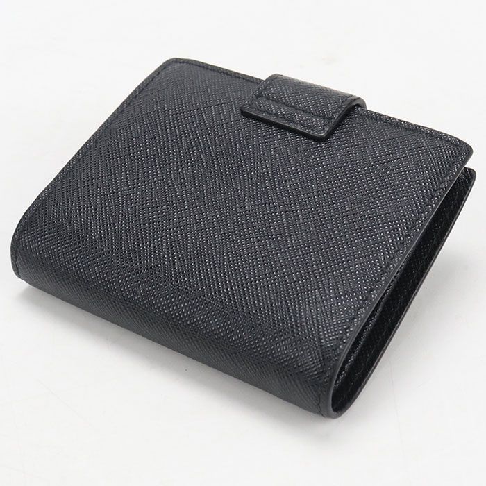 Prada Saffiano Wallet Bi Foldwallet Leather — view 2