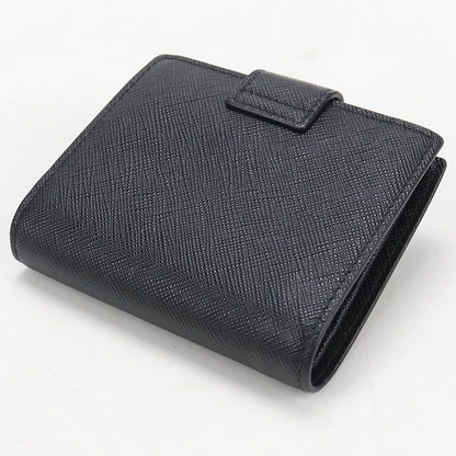 Prada Saffiano Wallet Bi Foldwallet Leather — view 2