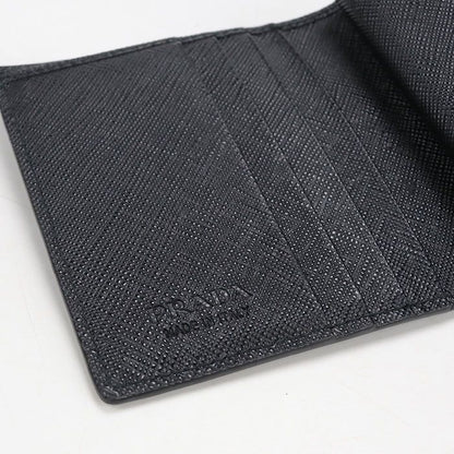 Prada Saffiano Wallet Bi Foldwallet Leather — view 6