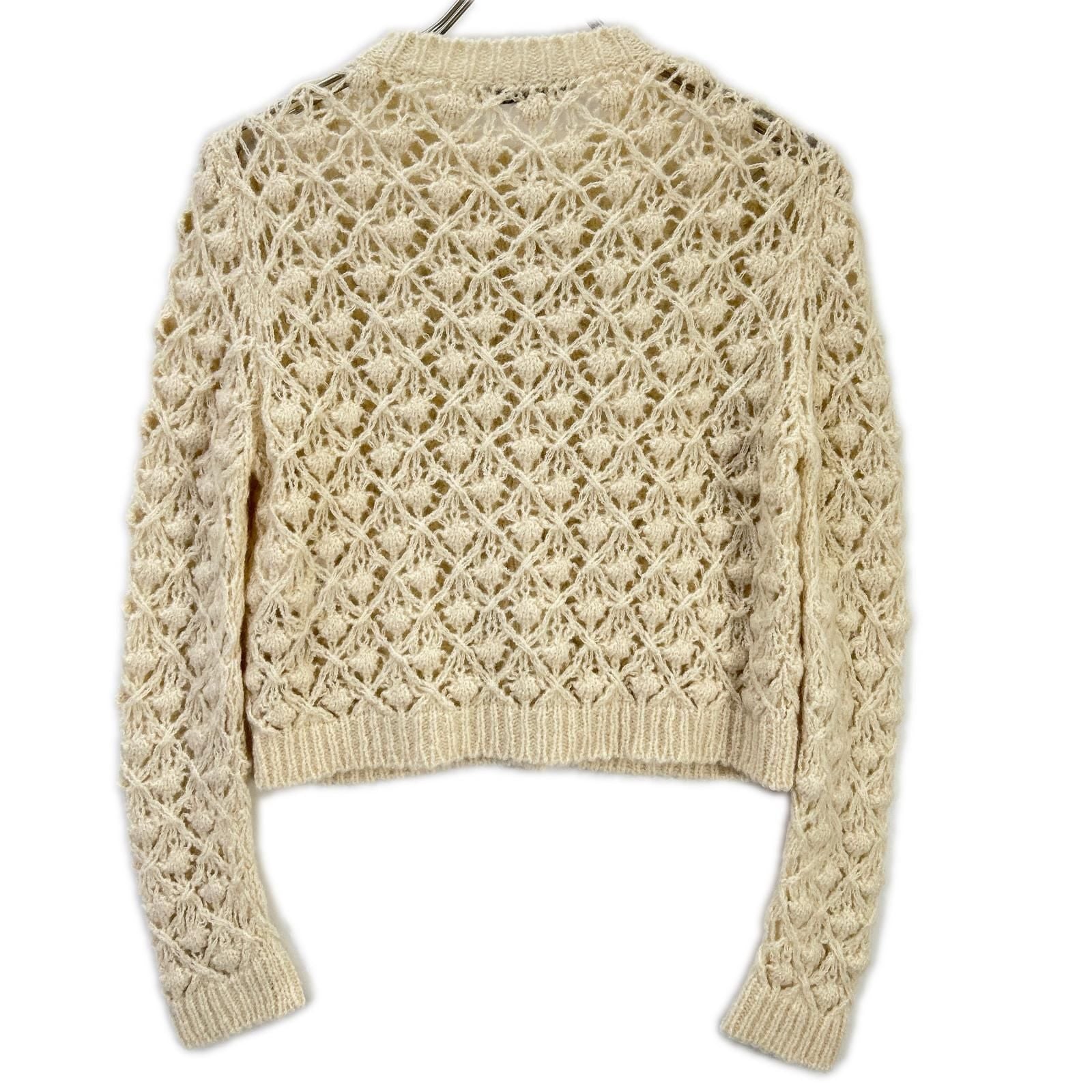 Dior Cashmere Silk Lace Embroidery Ensemble Knit — view 3