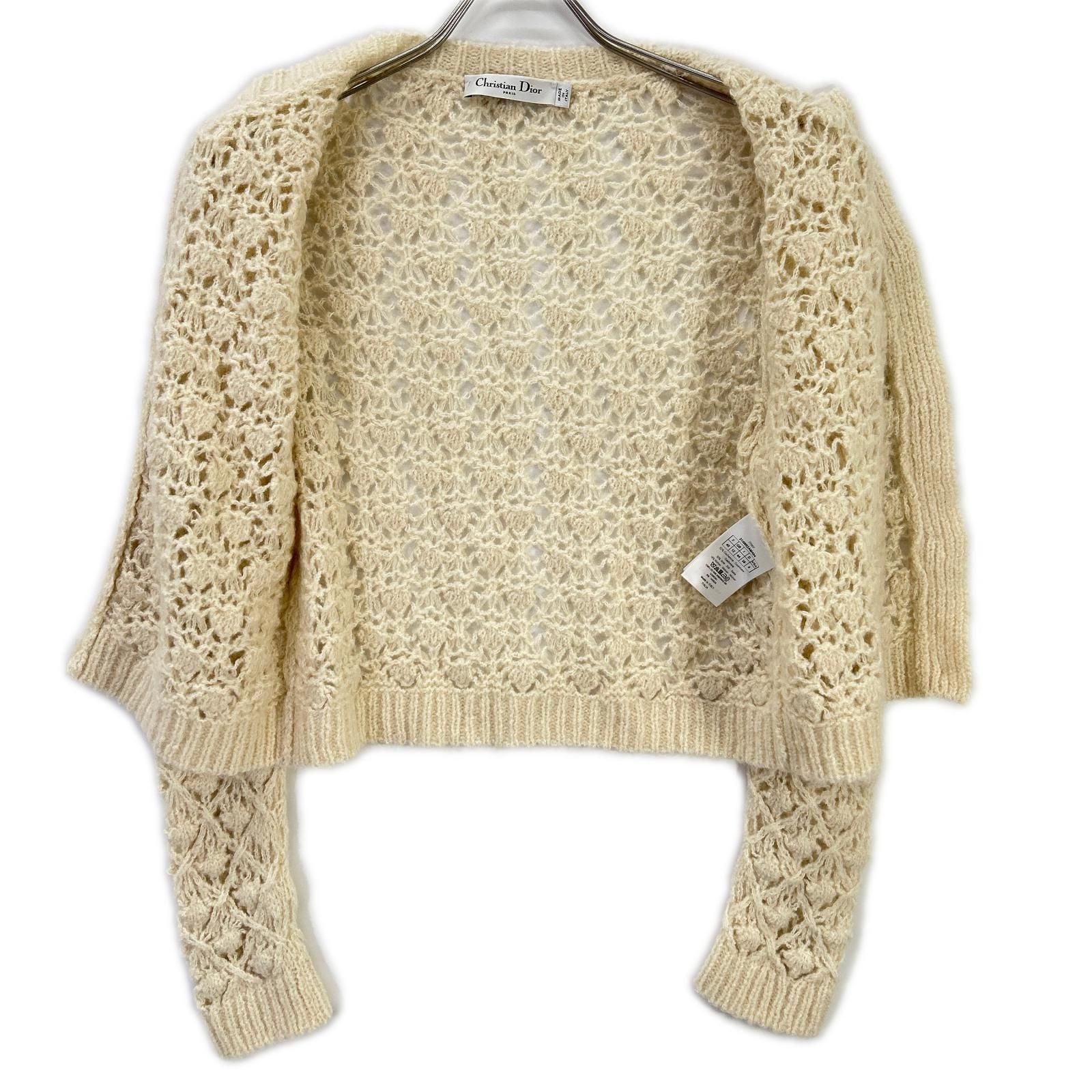 Dior Cashmere Silk Lace Embroidery Ensemble Knit — view 4