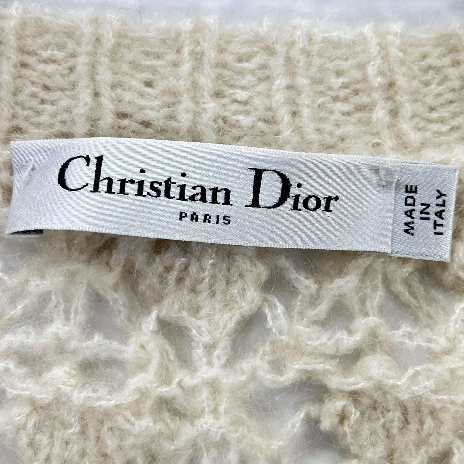 Dior Cashmere Silk Lace Embroidery Ensemble Knit — view 5