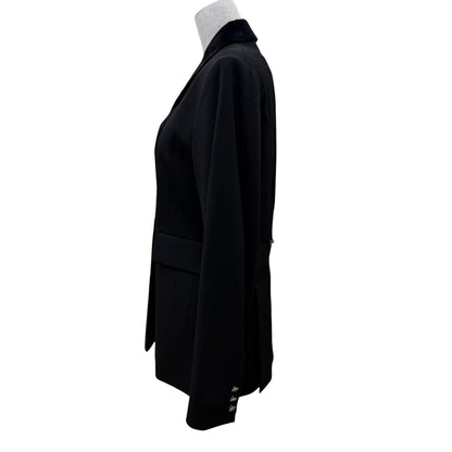 Hermes Wool Series Button Riding Jacket Tailored Black 40 — view 3