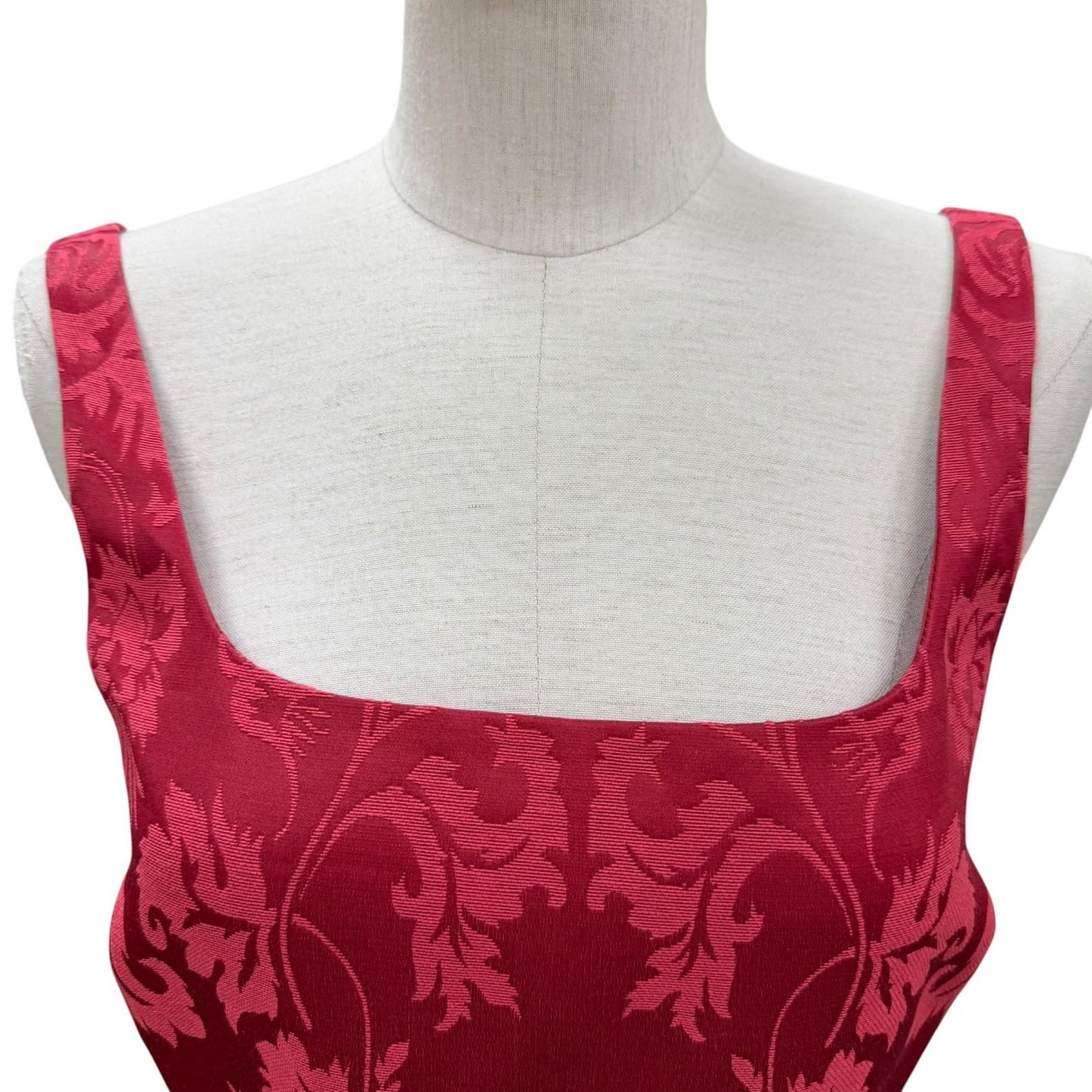 Dior Silk Blend Princess Rajwa Jacquard Belt Dress 38 — view 2