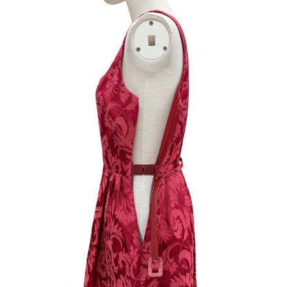 Dior Silk Blend Princess Rajwa Jacquard Belt Dress 38 — view 5