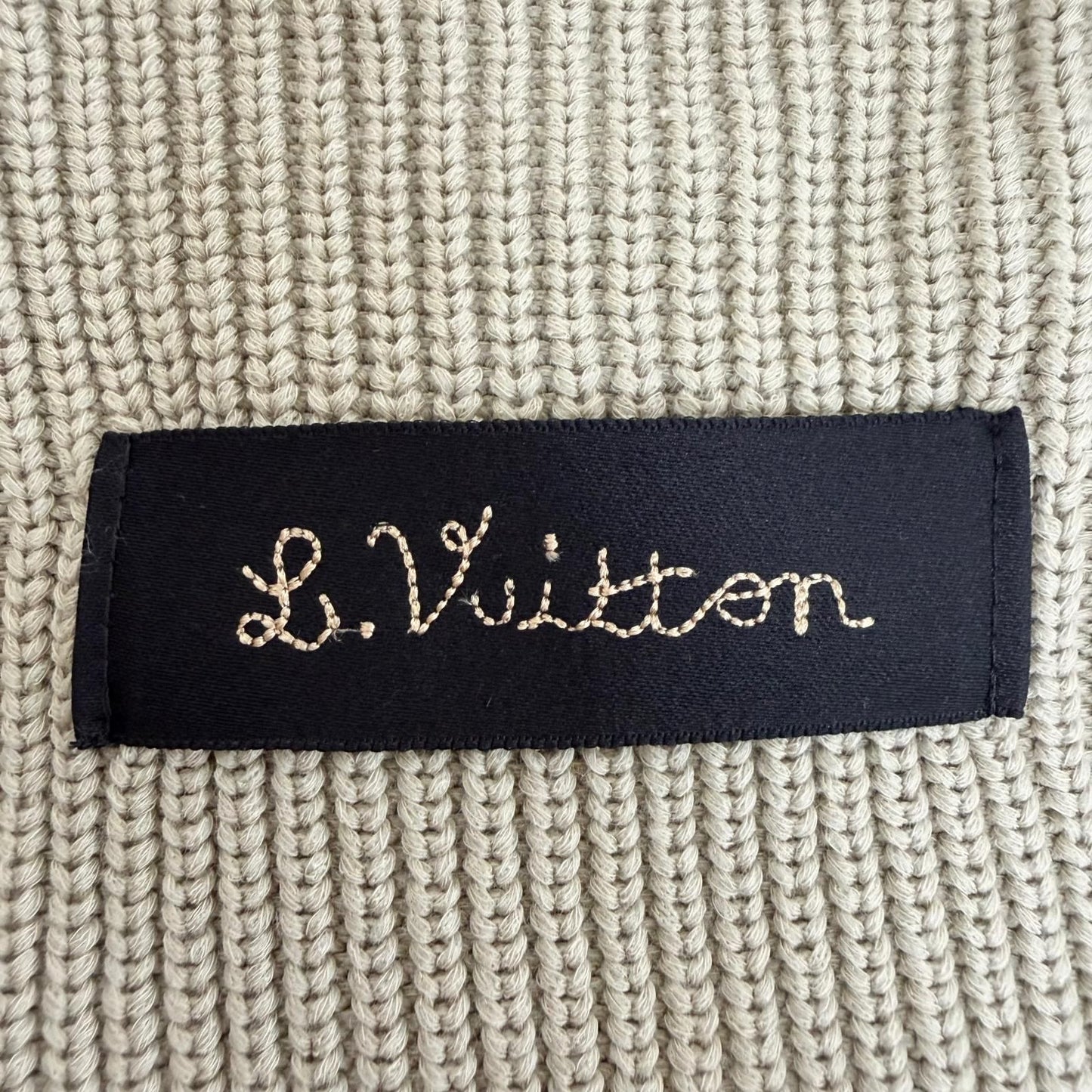 Louis Vuitton Stitched Teddy Bts J-hope Wear Long Sleeve Knit Sweater — view 7