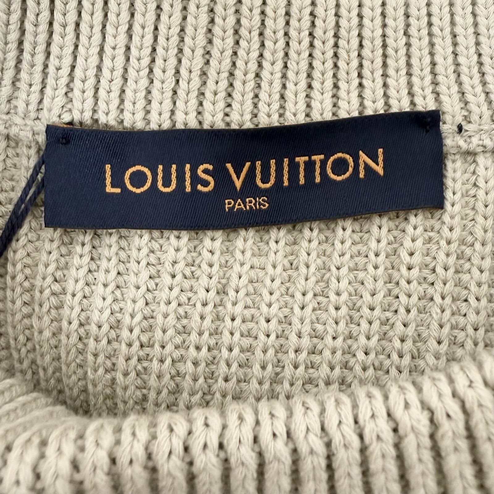 Louis Vuitton Stitched Teddy Bts J-hope Wear Long Sleeve Knit Sweater — view 9