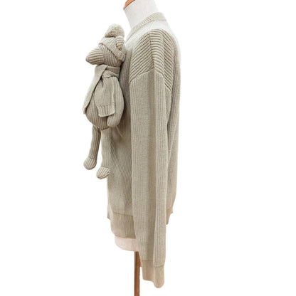 Louis Vuitton Stitched Teddy Bts J-hope Wear Long Sleeve Knit Sweater — view 3
