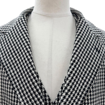 Gucci Cashmere Blend Interlocking Button Houndstooth Pattern Vest Set — view 2