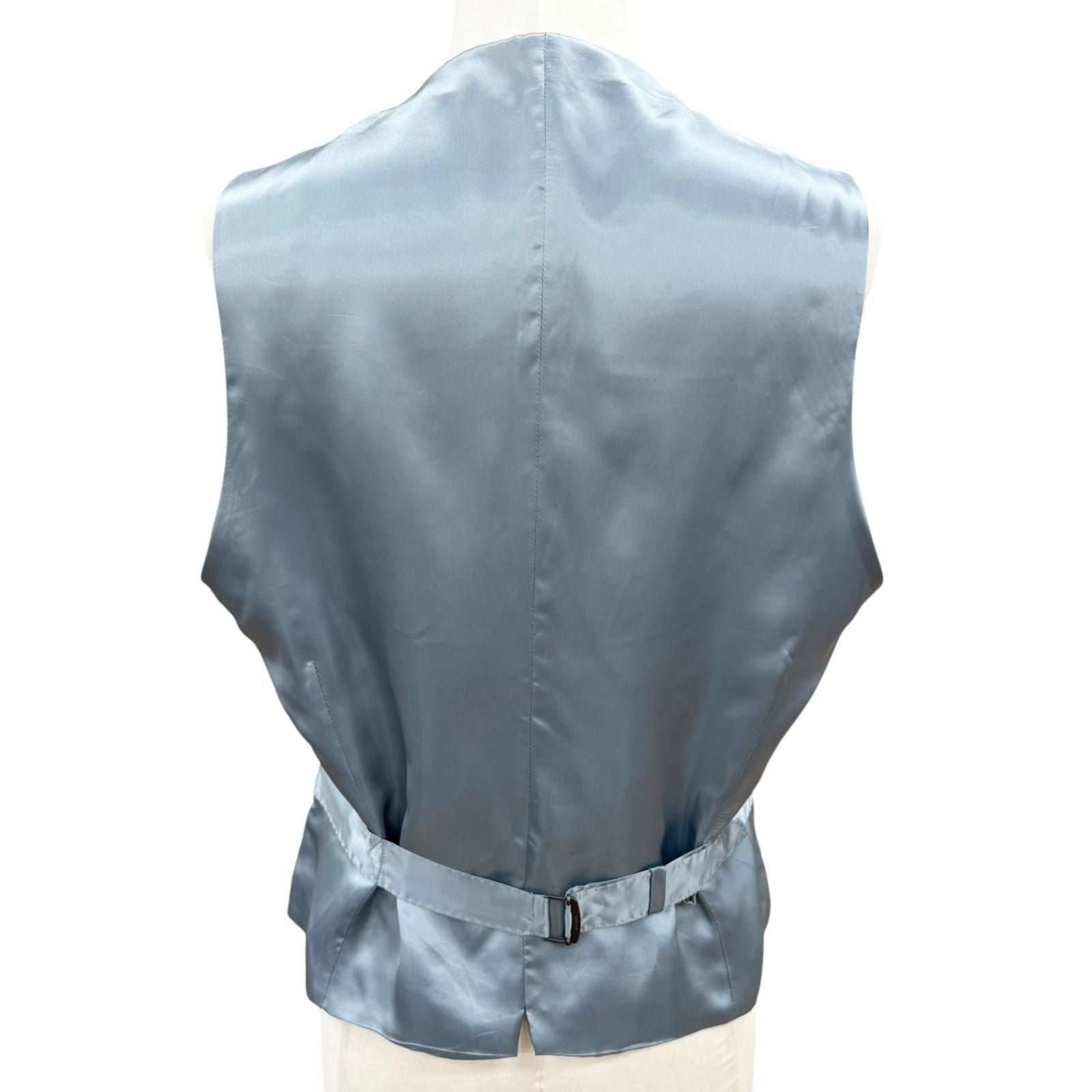 Gucci Cashmere Blend Interlocking Button Houndstooth Pattern Vest Set — view 7