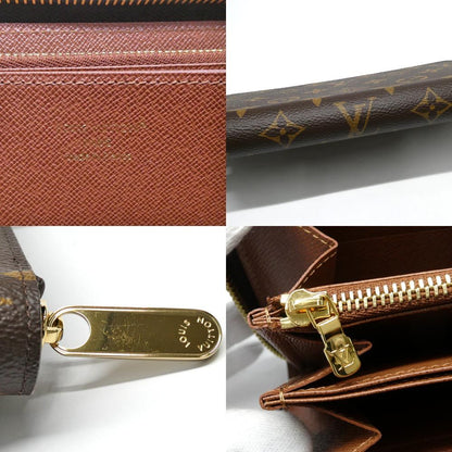 Louis Vuitton Zippy Wallet Monogram Zip Around Brown — view 8