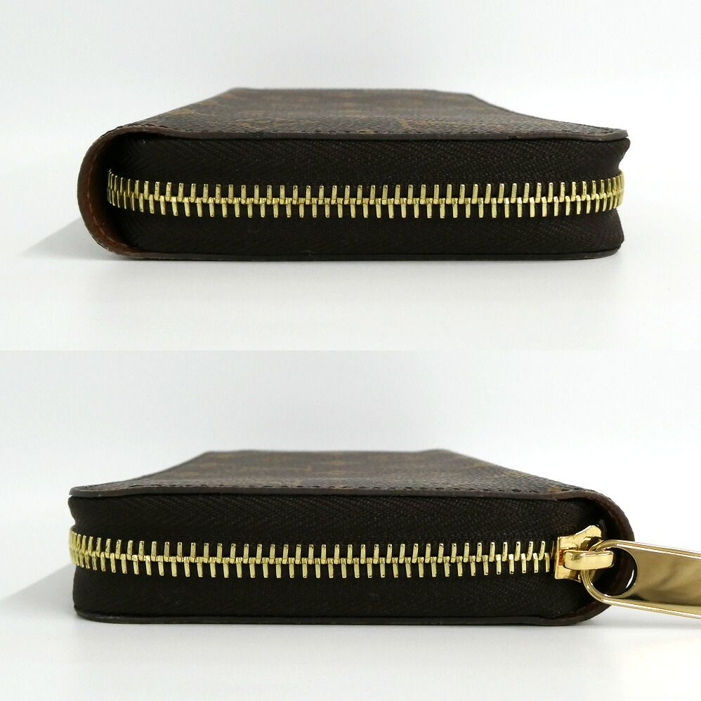 Louis Vuitton Zippy Wallet Monogram Zip Around Brown — view 4