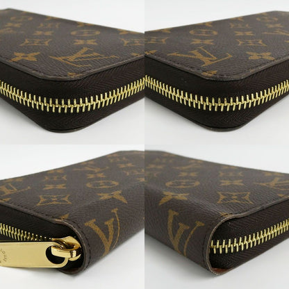 Louis Vuitton Zippy Wallet Monogram Zip Around Brown — view 9