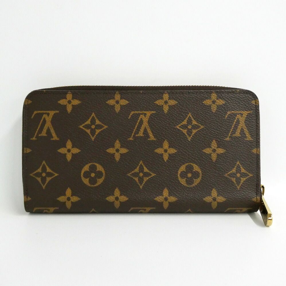 Louis Vuitton Zippy Wallet Monogram Zip Around Brown — view 2