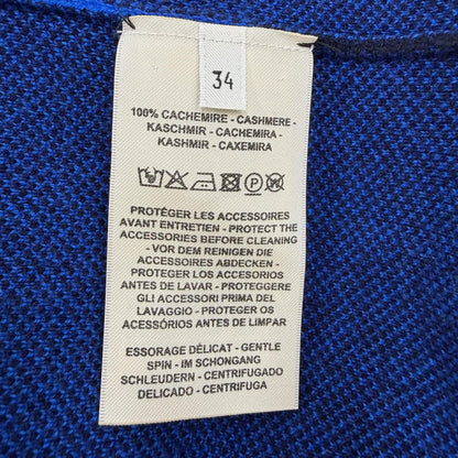Hermes la Promenade du Matin Morning Walk Cashmere Logo Button Long Sleeve — view 8