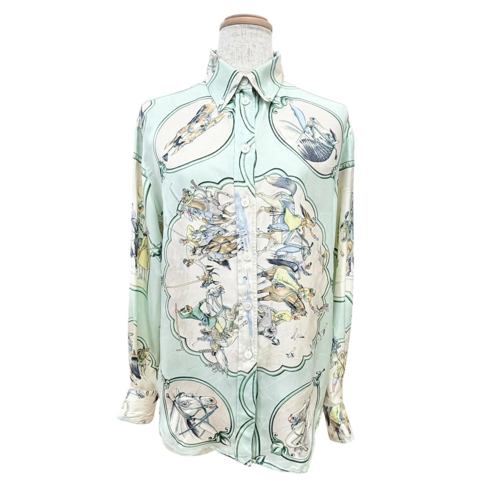 Hermes les Chevaux Des Mogols Mughal Dynasty Horse Silk 100% Martin Margiela