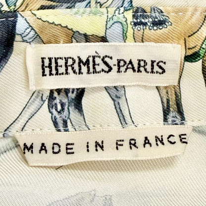 Hermes les Chevaux Des Mogols Mughal Dynasty Horse Silk 100% Martin Margiela — view 8