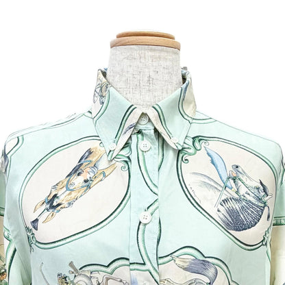 Hermes les Chevaux Des Mogols Mughal Dynasty Horse Silk 100% Martin Margiela — view 2
