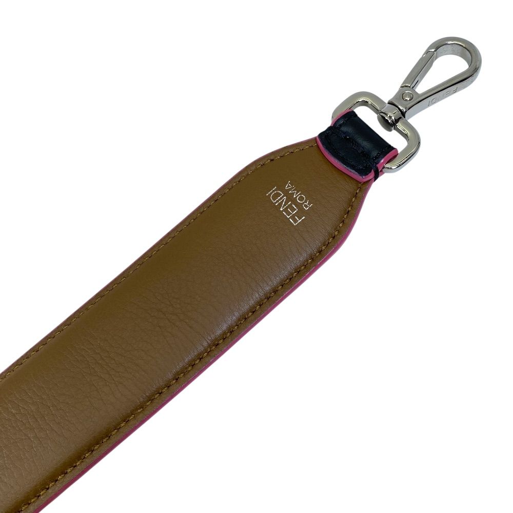 Fendi Strap You Shoulder Studs Leather Black Multicolor Everyday — view 3