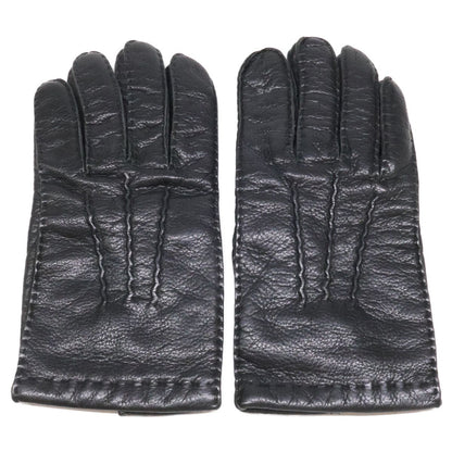 Celine Homme Leather Gloves Black