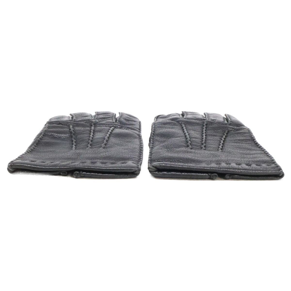 Celine Homme Leather Gloves Black — view 3