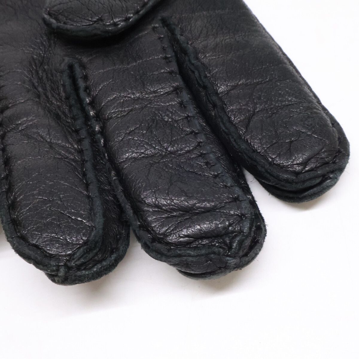 Loewe Leather Gloves Black — view 8