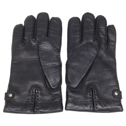 Loewe Leather Gloves Black — view 6