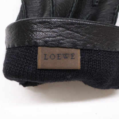 Loewe Leather Gloves Black — view 7